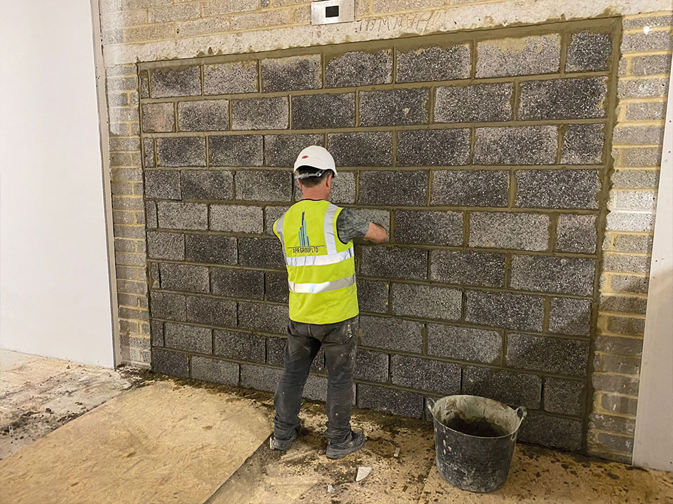 Brick block service image