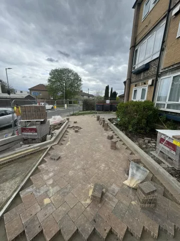 Paving - in progress